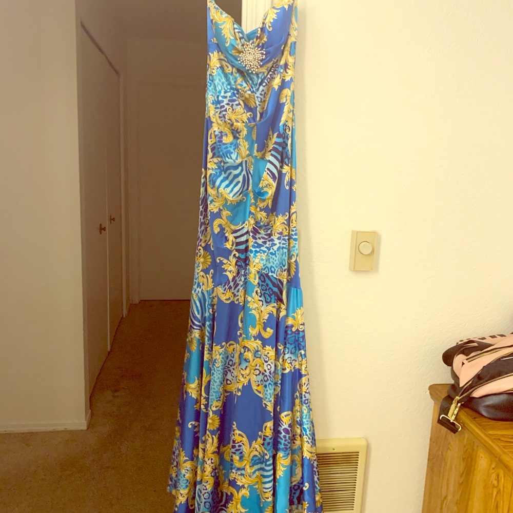 Strapless Prom dress - size 10